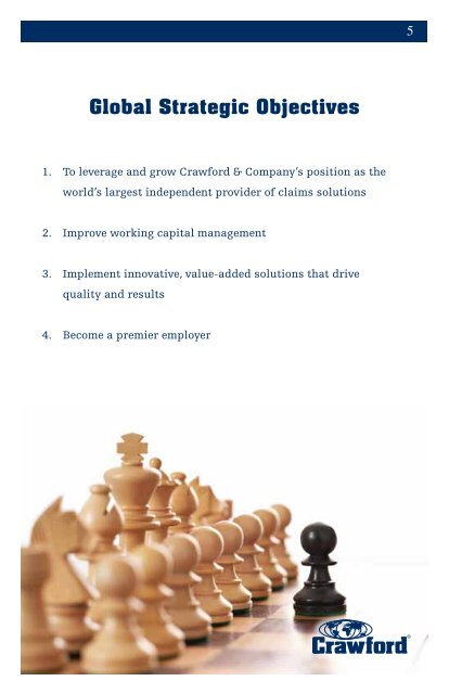 2011 Strategic Plan - Broadspire - Crawford & Company