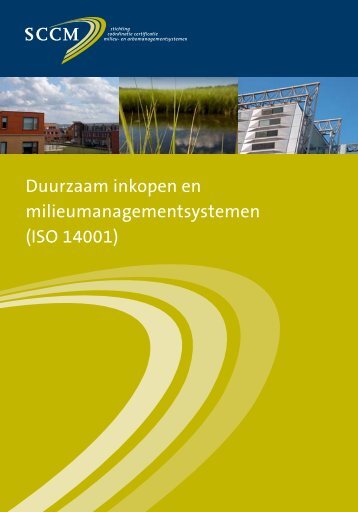 Duurzaam inkopen en milieumanagementsystemen (ISO 14001)