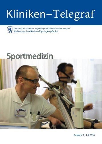 Sportmedizin - Kliniken des Landkreises Göppingen gGmbH