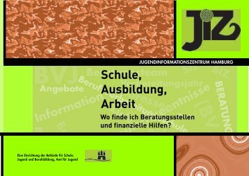 Schule, Ausbildung, Arbeit 8/2001 - Jugendinformationszentrum