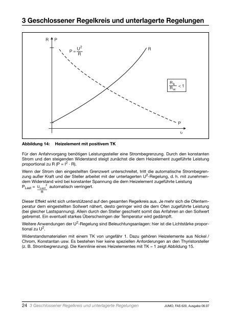 1 Der Thyristor-Leistungssteller - Jumo GmbH & Co. KG