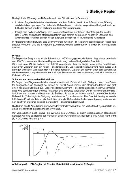 3 Stetige Regler - JUMO