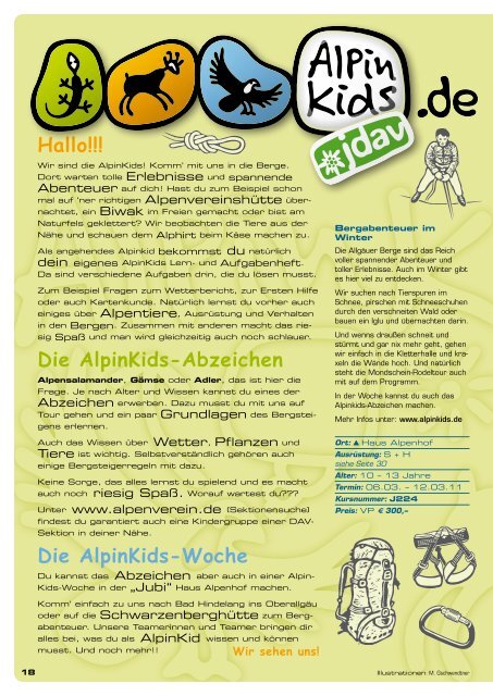 Die AlpinKids- Abzeichen - JDAV