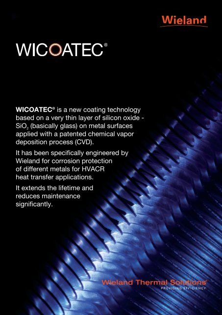 wicoatec - Wieland Thermal Solutions
