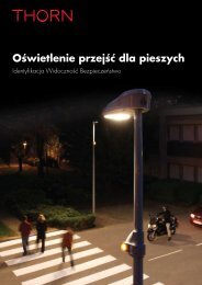 Oświetlenie przejść dla pieszych - Thorn Lighting