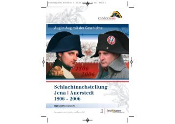 Schlachtnachstellung Jena | Auerstedt 1806 - 2006