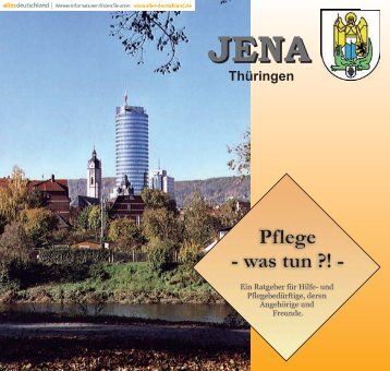 Ratgeber: Pflege - was tun?! (PDF, 7,96 MB - Jena