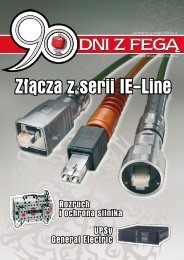 Złącza z serii IE-Line - Hurtownia elektryczna Fega Poland sp. z oo