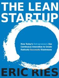 Acclaim for THE LEAN STARTUP