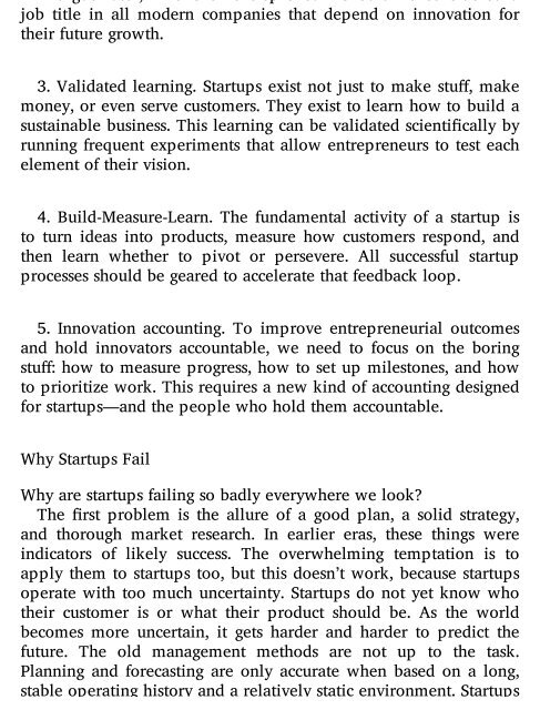 Acclaim for THE LEAN STARTUP