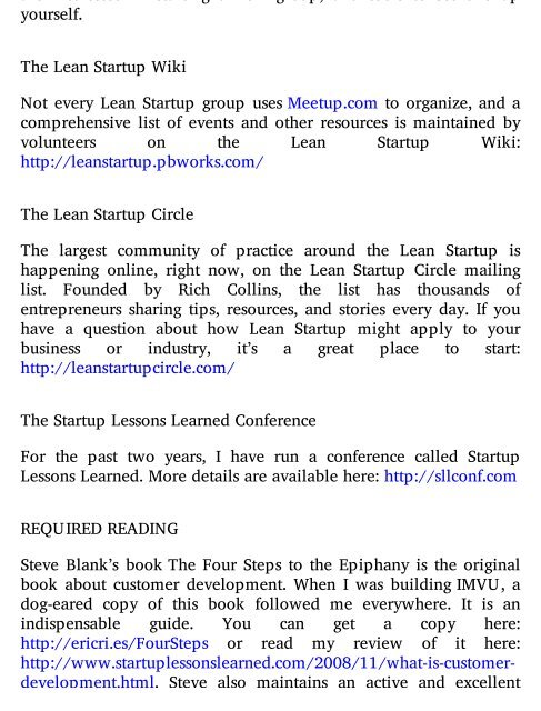 Acclaim for THE LEAN STARTUP