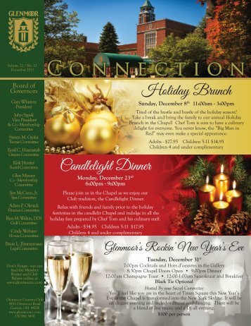 December 2013 Newsletter - Glenmoor Country Club - WordPress ...