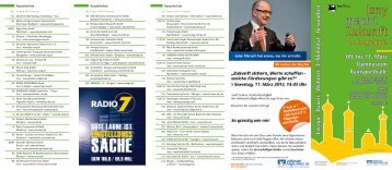 5. Energiegipfel - Isny macht Zukunft 2012 - Messe AG