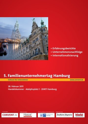 5. Familienunternehmertag Hamburg - IQB Career Services AG