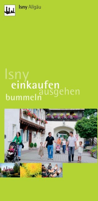 Isnyer Einkaufsführer - in Isny im Allgäu