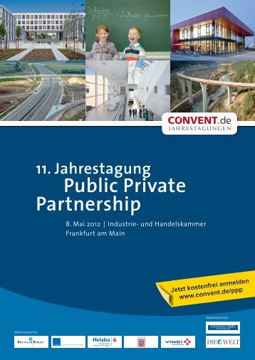 11. Jahrestagung Public Private Partnership - IQB Career Services AG