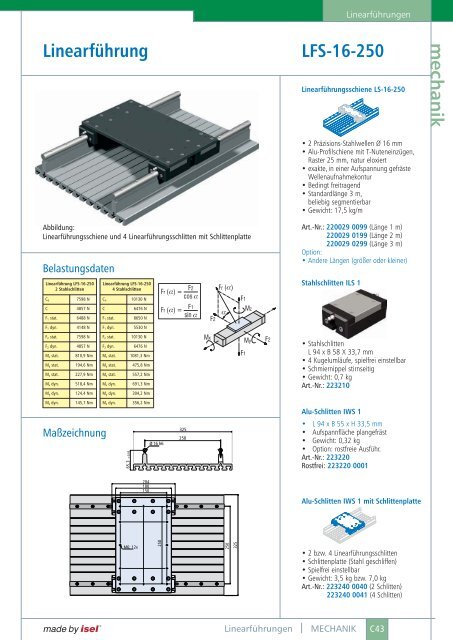 mechanik - Isel