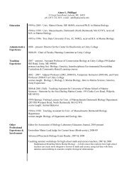 Aimee L. Phillippi CV.pdf - Unity College