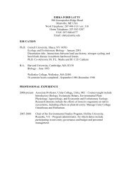 Erika Latty CV.pdf - Unity College