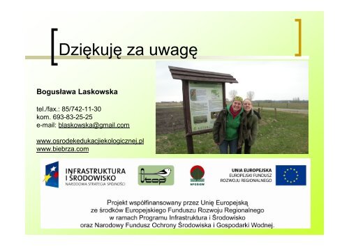Tablice informacyjne na obszarach Natura 2000