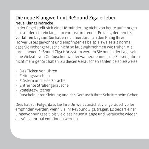 Ziga ZG61 user guide (Zuletzt aktualisiert 19.07.2012 - GN ReSound