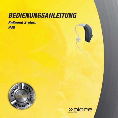 BEDIENUNGSANLEITUNG - GN ReSound GmbH