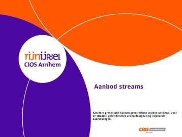 Aanbod streams