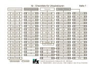 Urlaubscheckliste kompakt - schwarz/weiss - IfZ