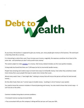 Meir Ezra: From Debt to wealth