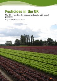 Pesticides in the UK