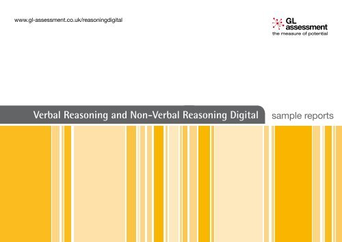 Verbal Reasoning and Non-Verbal Reasoning Digital