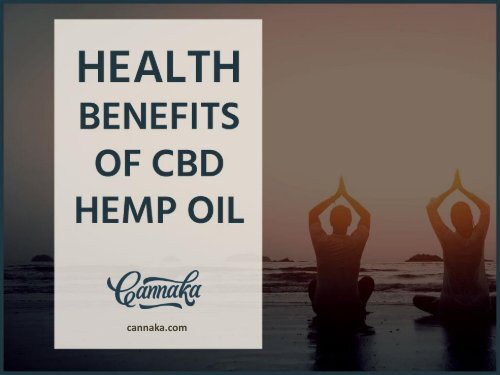 Health Benefits of CBD Hemp Oil