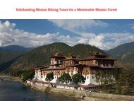 Exhilarating Bhutan Biking Tours for a Memorable Bhutan Travel.pdf