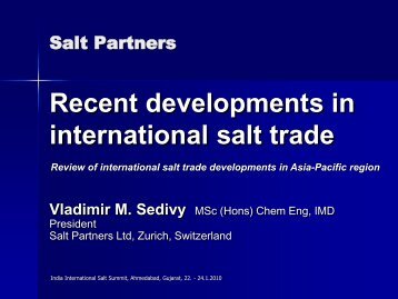 international salt trade
