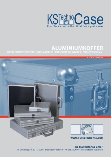 KSTechnoCase - Aluminiumkoffer - August 2015