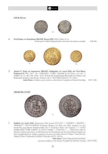 Sammlung Schweiz Grosse Sammlung Goldmünzen aus altem ...