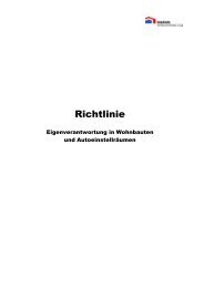 Eigenverantwortung in Wohnbauten und Autoeinstellräumen (pdf ...