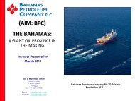 (AIM BPC) THE BAHAMAS
