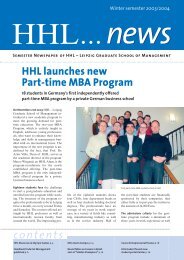 Research &amp; Programs - HHL Leipzig Graduate School of Management