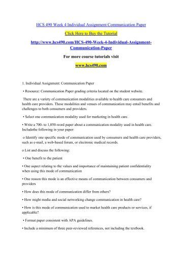 hcs 490 trend and marketing health care consumer Hcs 490 week 5 signature assignment: marketing strategy create a full marketing strategy (3 to 4 pages) for a health care company or productrefer to the examples of companies or products used in the week four communication strategy assignment. hcs 490 trend and marketing health care consumer Hcs 490 week 5 signature assignment: marketing strategy create a full marketing strategy (3 to 4 pages) for a health care company or productrefer to the examples of companies or products used in the week four communication strategy assignment.