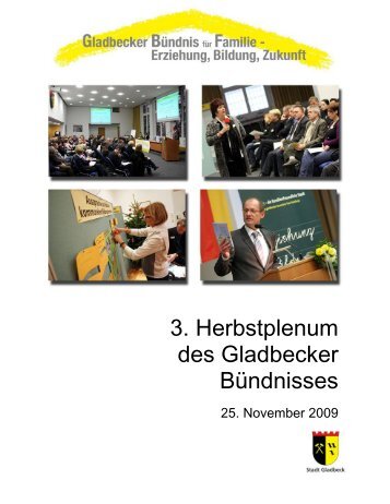 3. Herbstplenum des Gladbecker Bündnisses - Gladbecker Bündnis ...