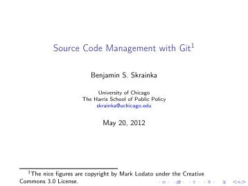 Source Code Management with Git