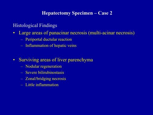 Acute Hepatitis Including Acute Liver Failure