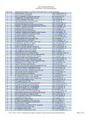 List of all polling places, by ward and - ChicagoElections.com