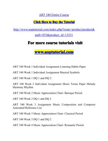 ART 340 Entire Course.pdf