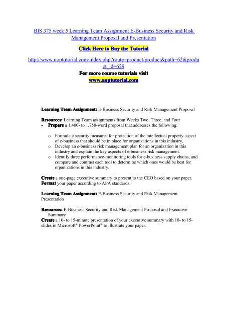 Executive Summary Template Microsoft Word