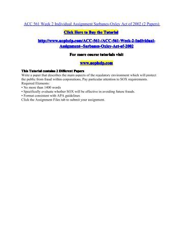 acc 561 week 2 paper Acc 561 week 6 individual assignment managerial analysis acc 561 week 3 individual click the button below to add the acc 561 week 6 individual assignment. acc 561 week 2 paper Acc 561 week 6 individual assignment managerial analysis acc 561 week 3 individual click the button below to add the acc 561 week 6 individual assignment.