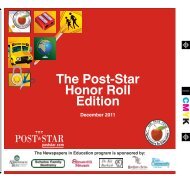 The Post-Star Honor Roll Edition