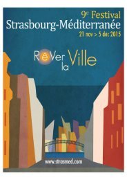 9e Festival Strasbourg-Méditerranée ► 