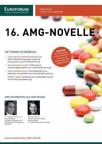 16 AMG-Novelle